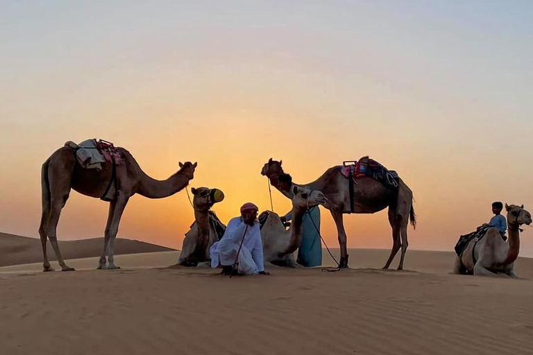 From Muscat: Shared Wadi Bani Khalid & Desert Sunset