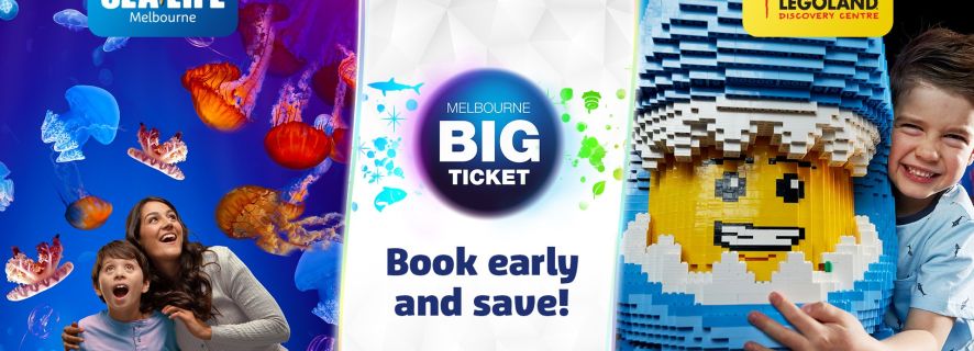 Melbourne: SEA LIFE and LEGOLAND Double Attraction Pass