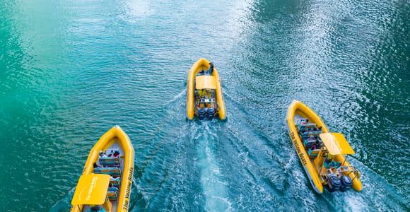 Dubai Marina: Guided Sightseeing Tour by Speedboat