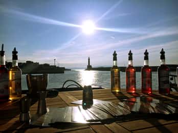 La Canée : visite culinaire, vin et coucher de soleil avec dîner à 3 plats