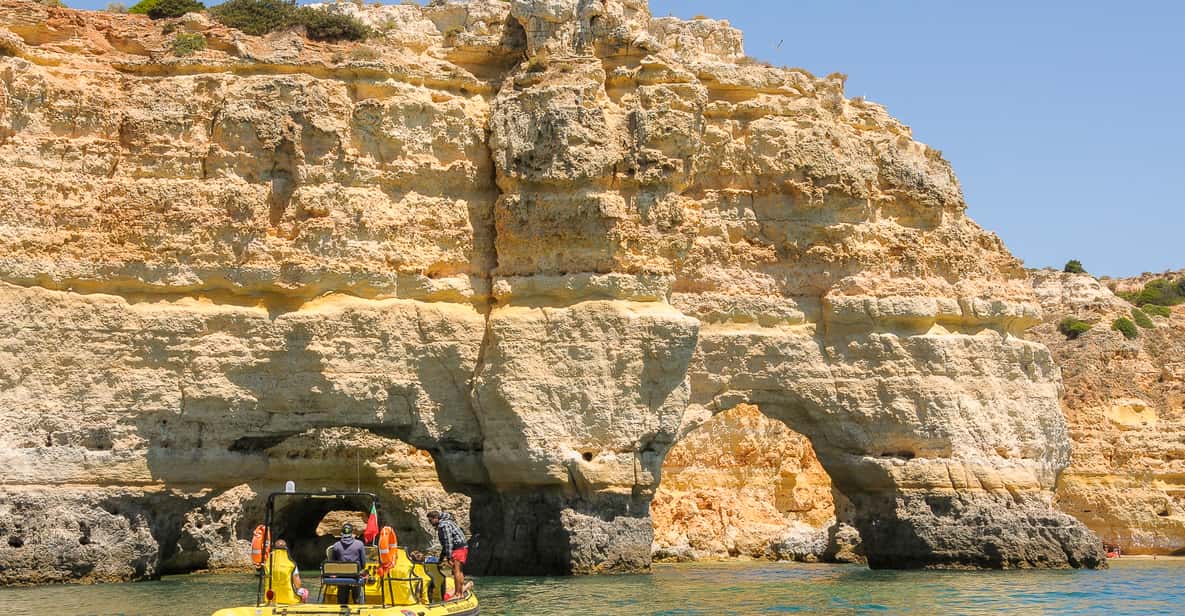 Albufeira: Benagil Caves & Dolphin Watching Speed Boat Tour