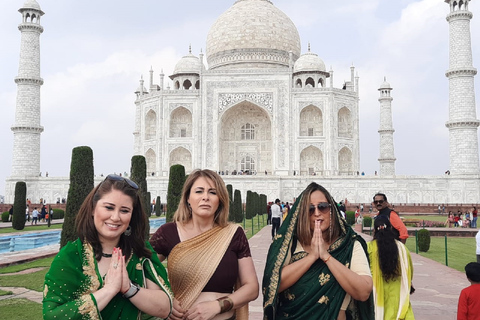 Taj Mahal und Red Fort am selben Tag vom Flughafen DelhiTour nur mit Transport und Guide