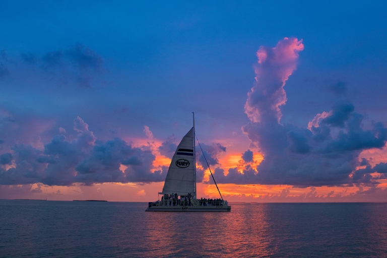 Key West: Rejs po zachodzie słońca przez katamaran