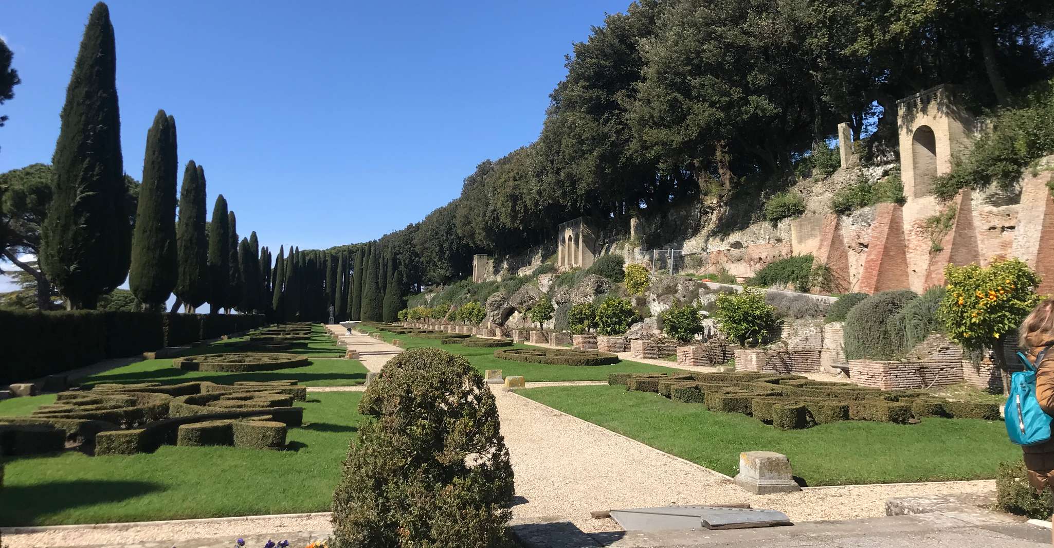 Rome, Pontifical Villa Gardens at Castel Gandolfo Minibus - SuiteTrails