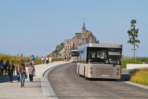 Mont Saint Michel: Walking Tour & Optional Abbey Ticket Tour in French Without Abbey Ticket