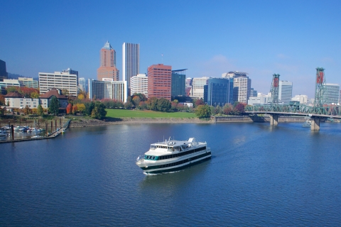 Portland: crucero de 2 horas con brunch con champán por el centro