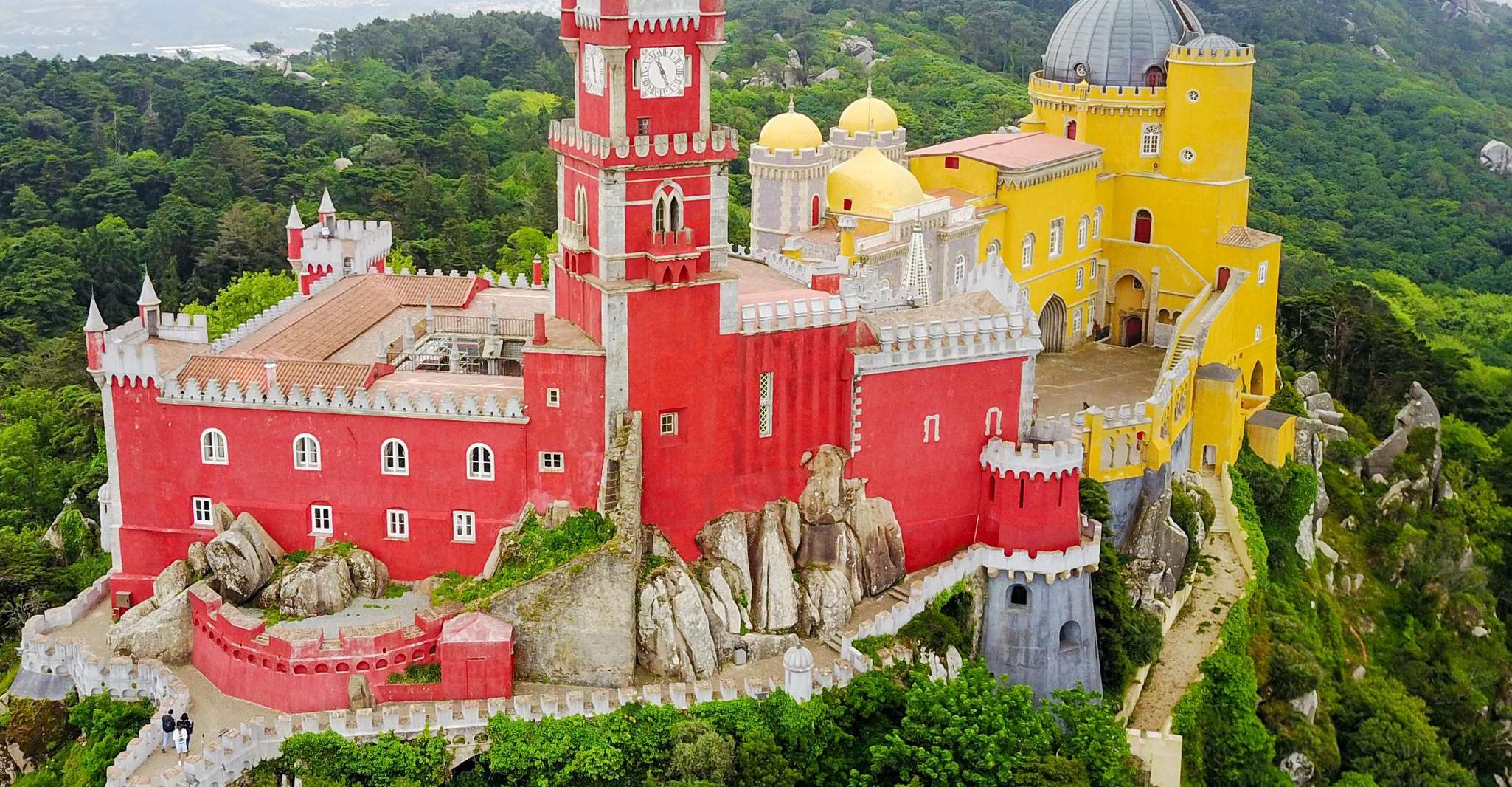 Lisbon: Pena Palace, Sintra, Roca & Cascais by Van