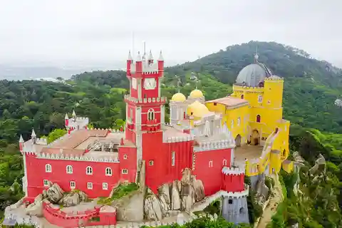 Lisboa: Pena-palasset, Sintra, Cabo da Roca og Cascais Dagstur