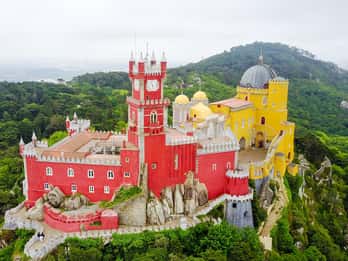 Lissabon:: Pena Palace, Sintra, Cabo da Roca & Cascais Dagsutflykt