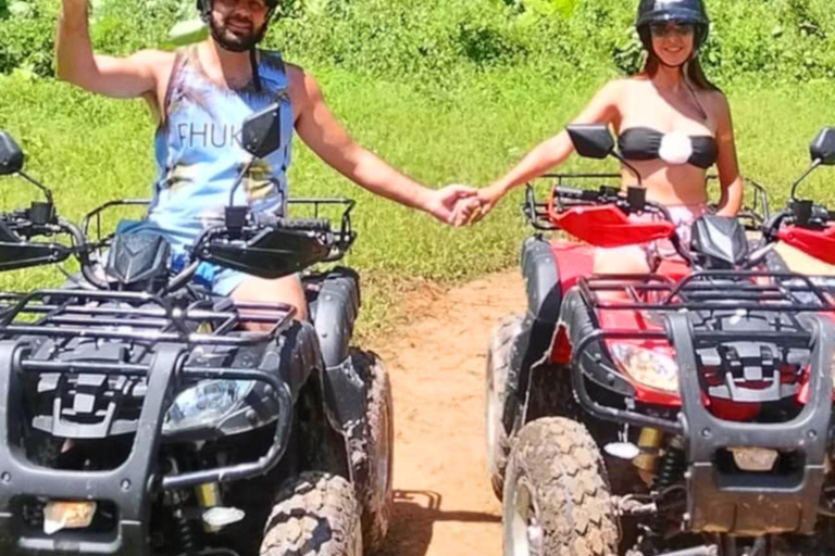 Ao Nang: Kajakpaddling i kristallpoolen, ATV och ananasodling45 minuters ATV-åkning