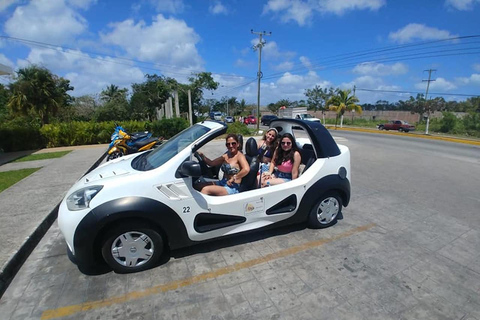 Cozumel: Private Buggy Tour with Lunch & Snorkeling Standard Option