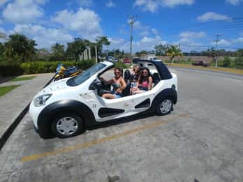 Cozumel: Private Buggy Tour with Lunch & Snorkeling