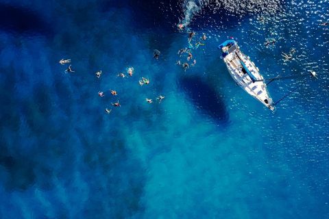 Naxos: crociera in barca a vela con pranzo e bevande