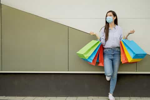 Shopping aux magasins d’usine Woodbury Common