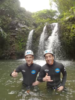 Canyoning na Ribeira dos Caldeirões