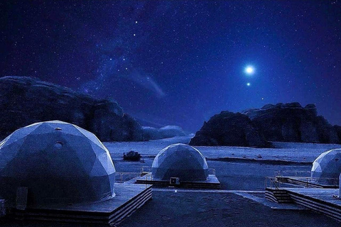 Experience Jordan in 3 Days : Petra & Wadi Rum & Dead Sea Deluex Tent Luxury ( Sunctiy Camp 5 star )