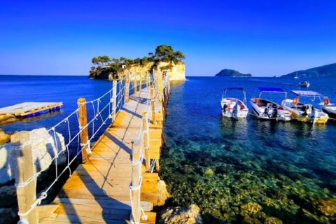 Zakynthos: Island Day Trip with Turtles, Swimming, and Caves