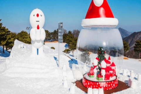 Snowyland with Strawberry Picking & Alpacas OR Garden Garden Group Tour, Meet at Myeongdong