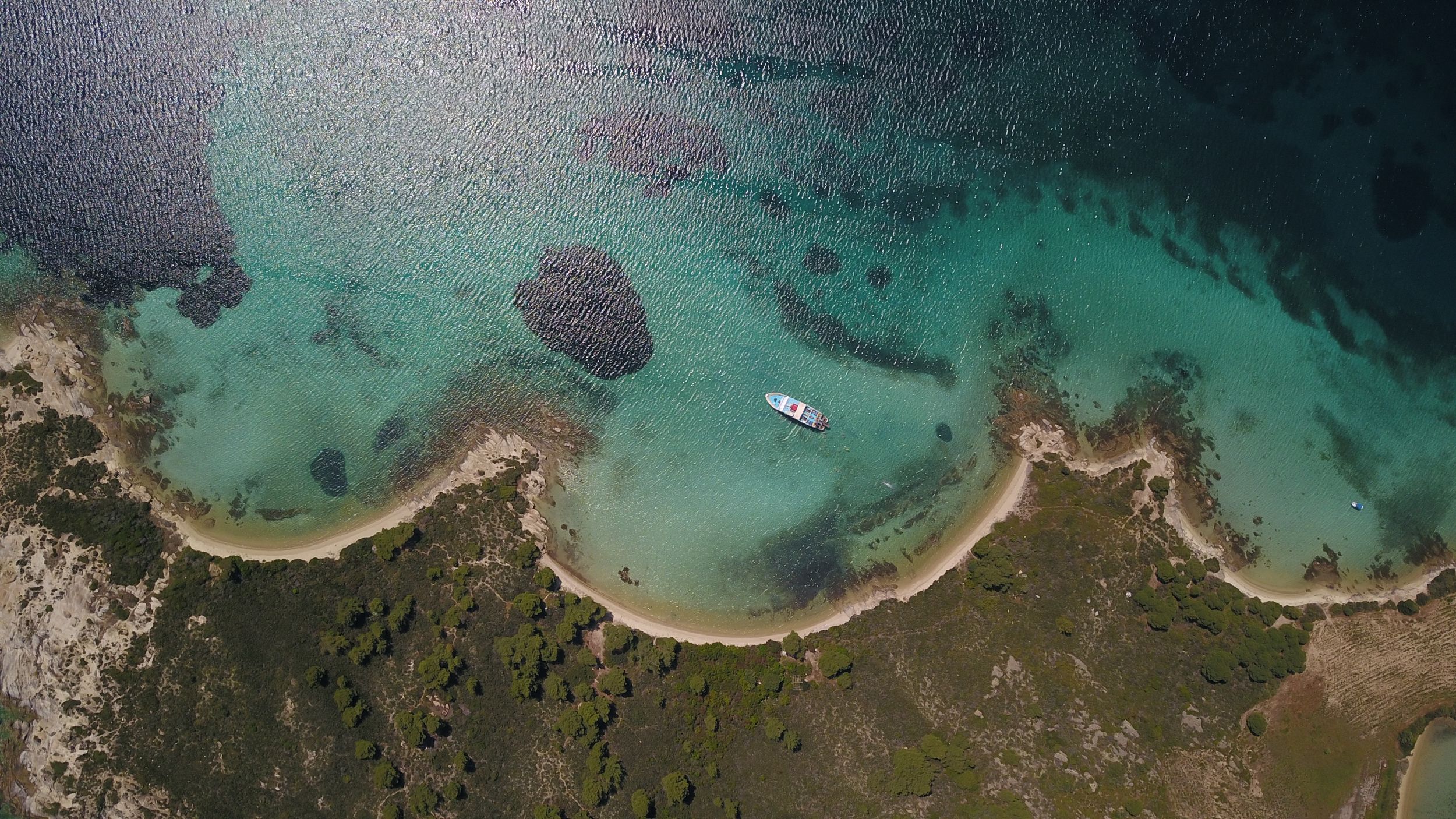 Ab Ouranoupoli: Blaue Lagune Zwei-Insel-Kreuzfahrt