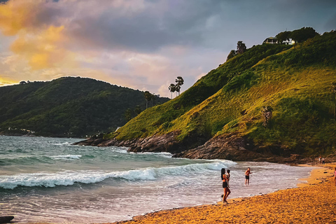 Phuket: Prywatna nocna wycieczka z zachodem słońca w Laem Phrom Thep