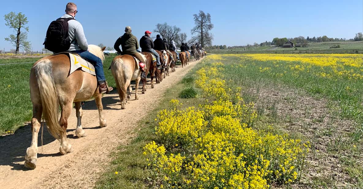 Gettysburg: Historic Battlefield Guided Tour on Horseback