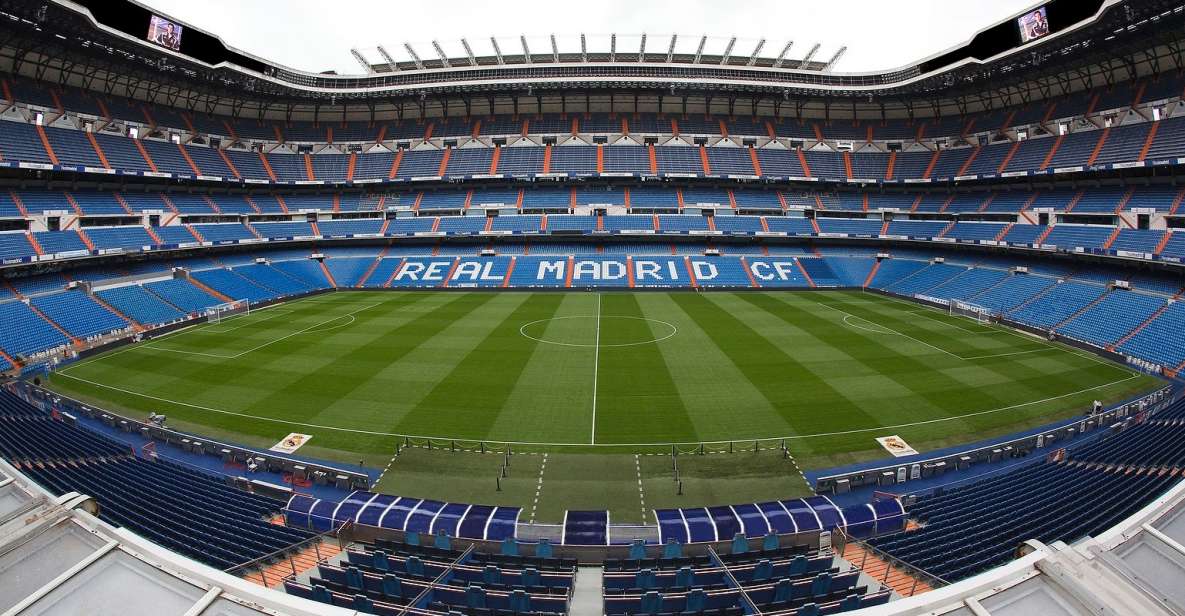 Madryt: zwiedzanie stadionu Santiago Bernabéu