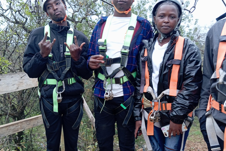 Ngong hills:, hiking and zip lining with Brian in Nairobi