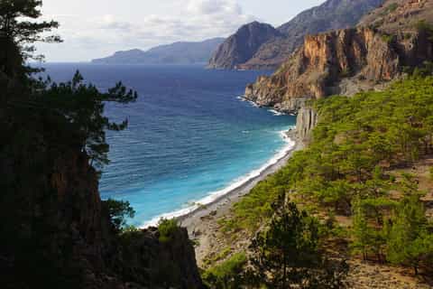Costa meridionale cretese: tour privato di avventura