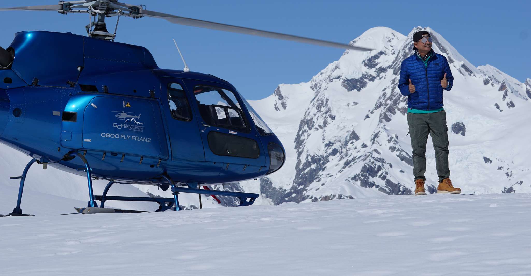 Franz Josef, Helicopter Trip over Two Glaciers - Housity