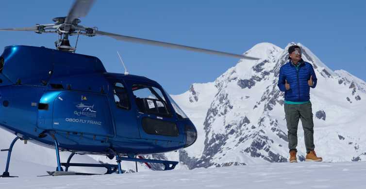 Città di Franz Josef: tour in elicottero sul ghiacciaio con atterraggio sulla neve