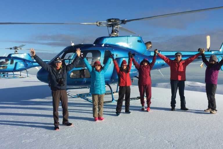 Miasto Franz Josef: wycieczka helikopterem na lodowiec z lądowaniem na śniegu
