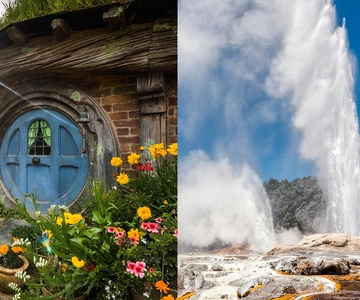 Auckland: Hobbiton and Rotorua Day Tour including Te Puia