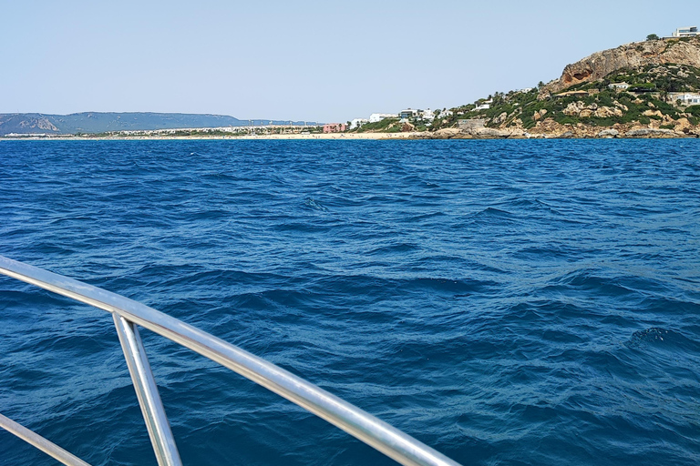 Private Boat Experience to Zahara and Trafalgar (6 hours) with Snorkeling and Appetizers Private Boat Experience to Zahara and Trafalgar (6 hours): Snorkeling and Aperitif