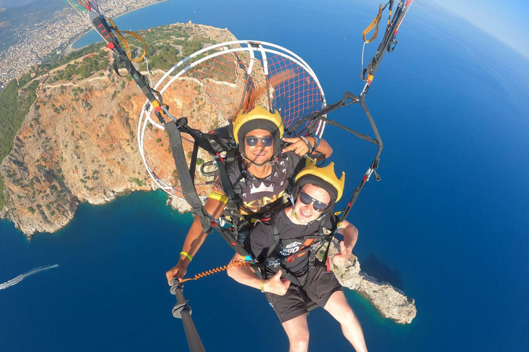 Alanya: Cleopatra Beach Tandem Paramotor Flight