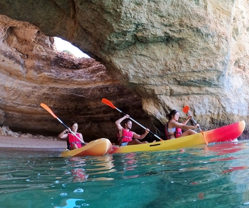 Benagil: Kayaking Adventure in Benagil Caves & Marinha Beach