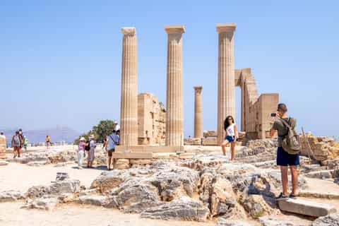 From Rhodes Town: Day Trip to Lindos