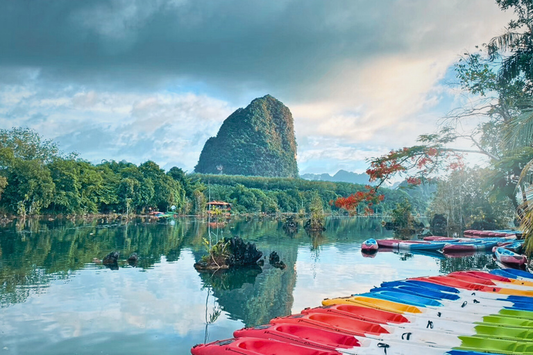 Krabi: Kayak, Zipline & Huay To Waterfall Jurassic Tour Join Tour: Zipline Only