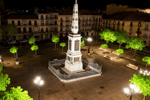 Málaga: Evening Walking Tour with Cheese and Local Wine