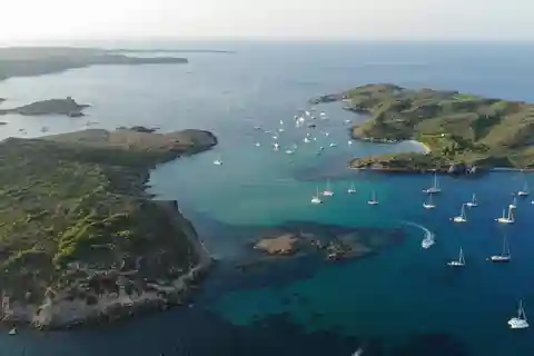 Minorque : Taxi-bateau de Es Grau à l'île de Colom