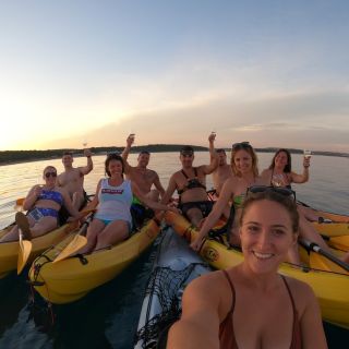 Cape Kamenjak: Sunset Kayak/SUP Wine Tour