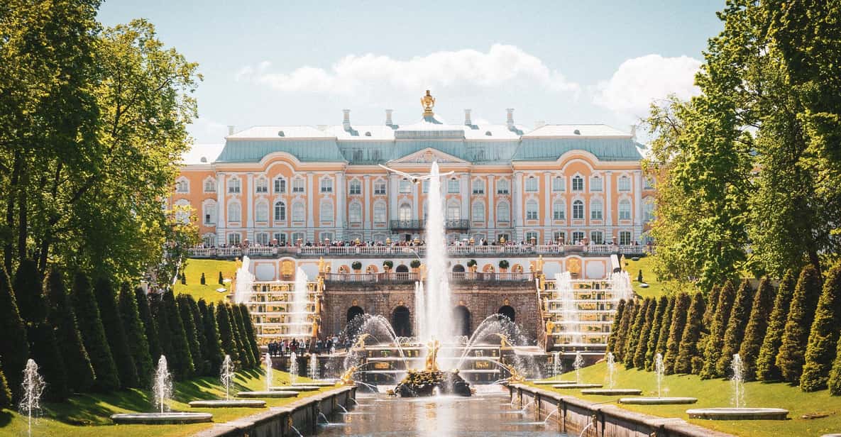 St Petersburg: Peterhof Museum Park Ticket and Audioguide