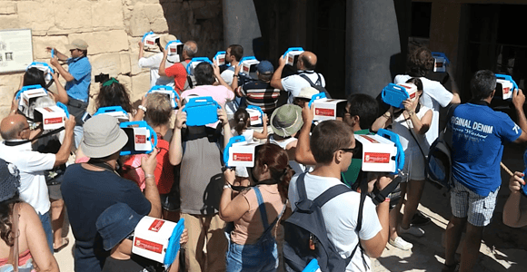 Heraklion: Palast von Knossos 3D Virtual Audio Tour per Tablet