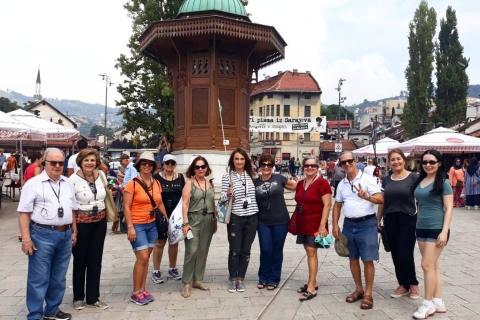 Sarajevo: Grand Walking Tour Tour in Spanish/French/German/Italian