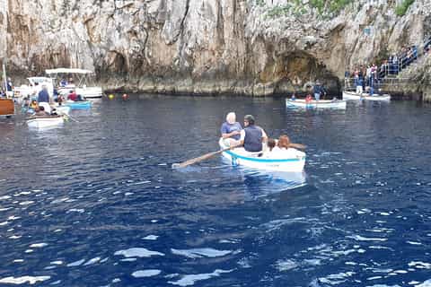 Vanuit Sorrento: boottocht naar Capri met bezoek Blauwe Grot