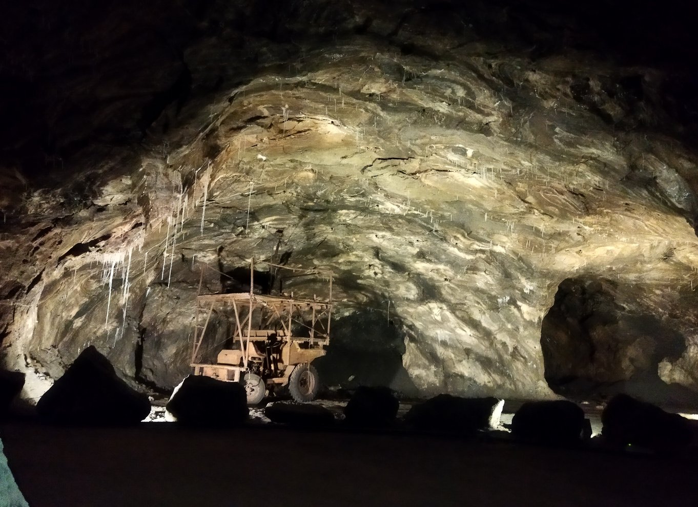 Loulé: TechSalts rundvisning i en sten-saltmine