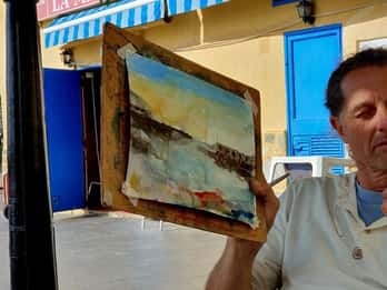 Los Llanos: Art workshop "Painting the sea and more"