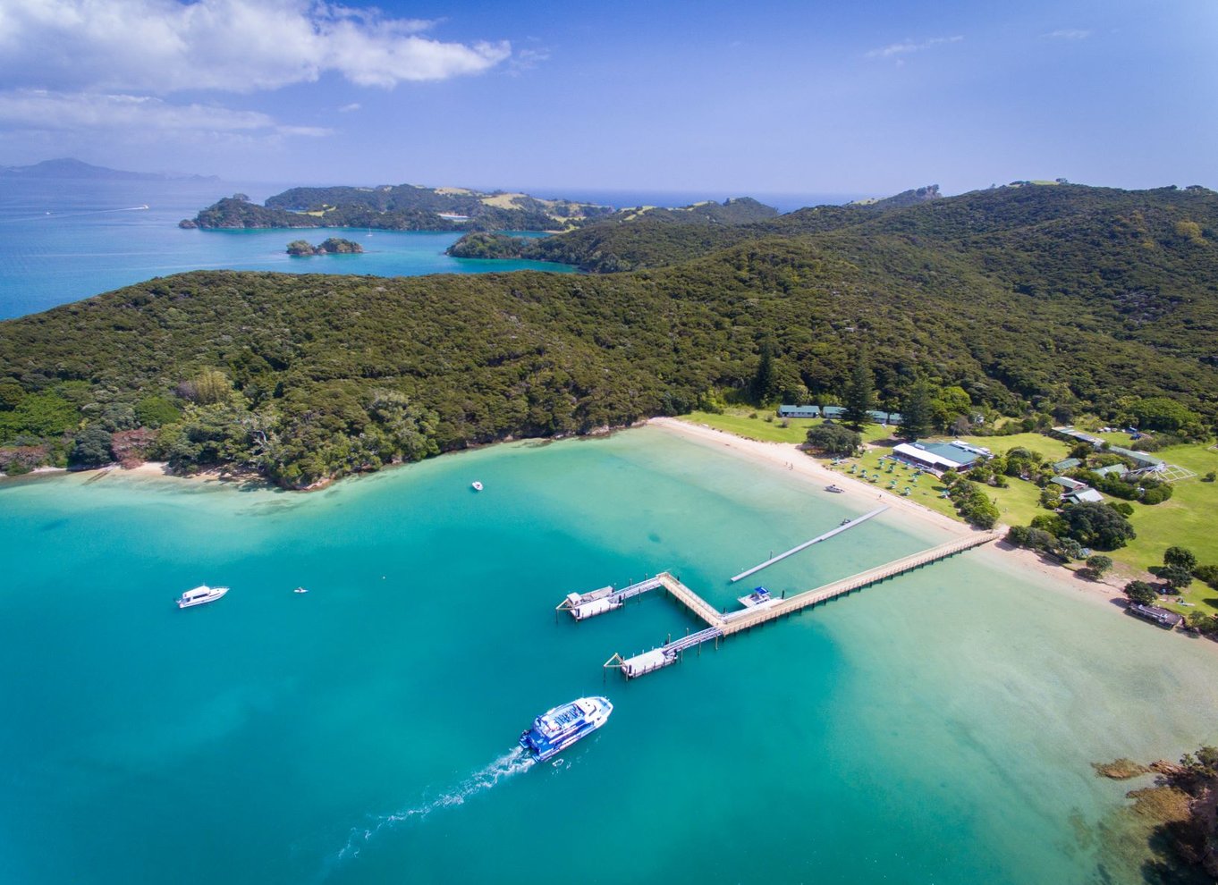 Paihia/Russell: Hole in the Rock og Bay of Islands-krydstogt