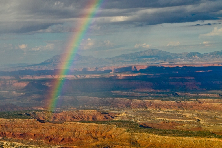 Moab: Canyonlands National Park FlugzeugtourSonnenuntergangsflug
