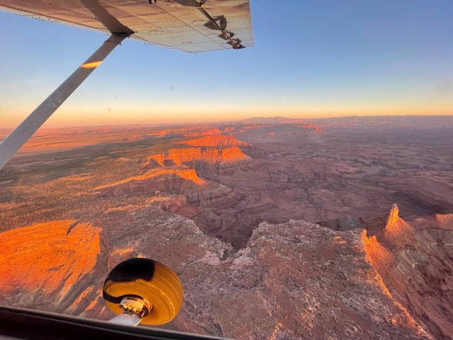 Visit Moab Canyonlands National Park Morning or Sunset Plane Tour in Moab