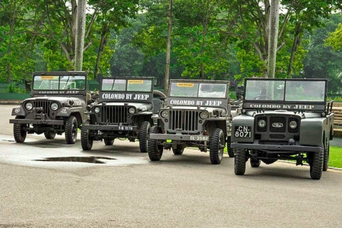 La ciudad de Colombo por el Jeep de la Guerra MundialOpción Estándar
